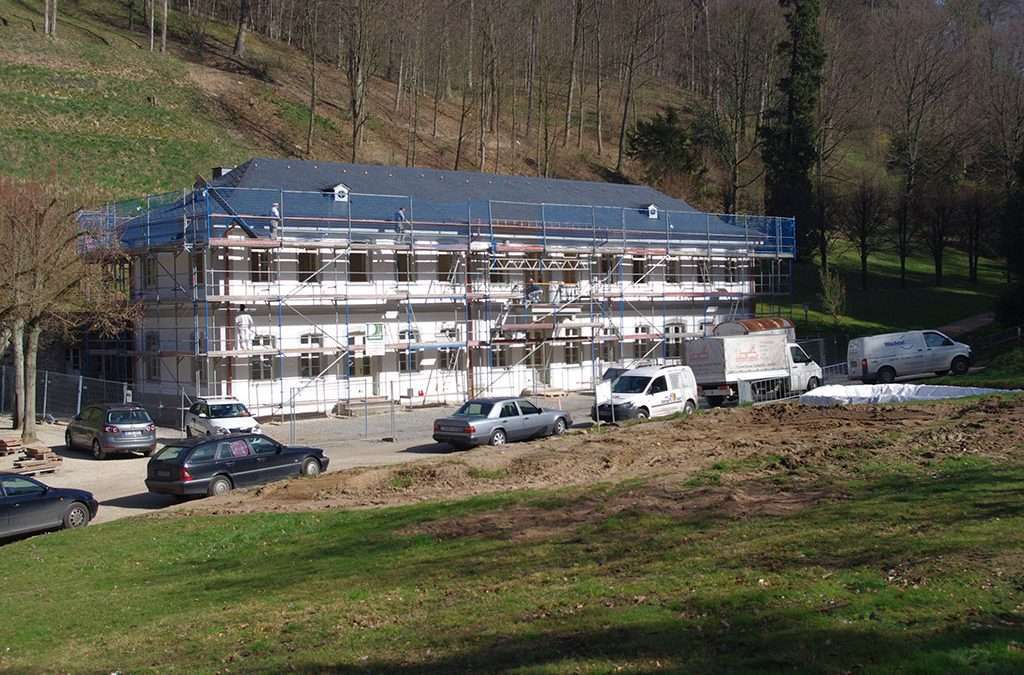 Umbau Herrenhaus im Fürstenlager Bensheim-Auerbach